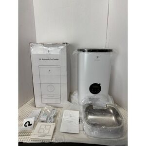 PETLIBRO 6L Automatic Per Feeder White New Opened box Tested Working